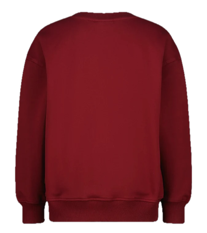 Vingino Nolien Mädchen Sweatshirt in Cabernet Weinrot - Grand Tour Style Vingino Nolien Mädchen Sweatshirt in Cabernet Weinrot - Grand Tour Style