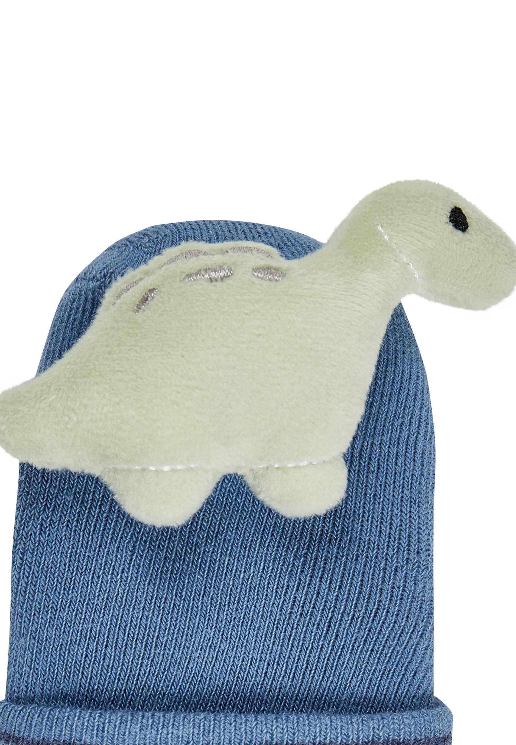Sterntaler Baby Rasselsöckchen in Blau & Grün - Dinosaurier Sterntaler Baby Rasselsöckchen in Blau & Grün - Dinosaurier