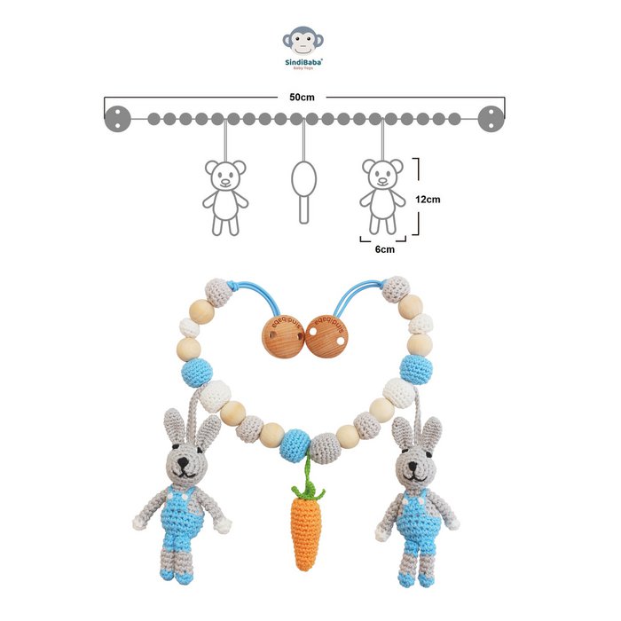 f6ec7f2e-9cf8-4b42-869c-2fadfda2af6c_700x700_fill Sindibaba Kinderwagenkette Hase in grau & blau mit Rassel