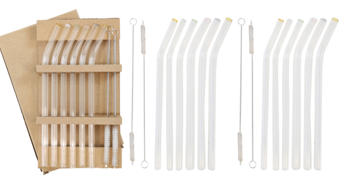 Hoff Interieur - Trinkhalm Set - Bunte Farben - SALE