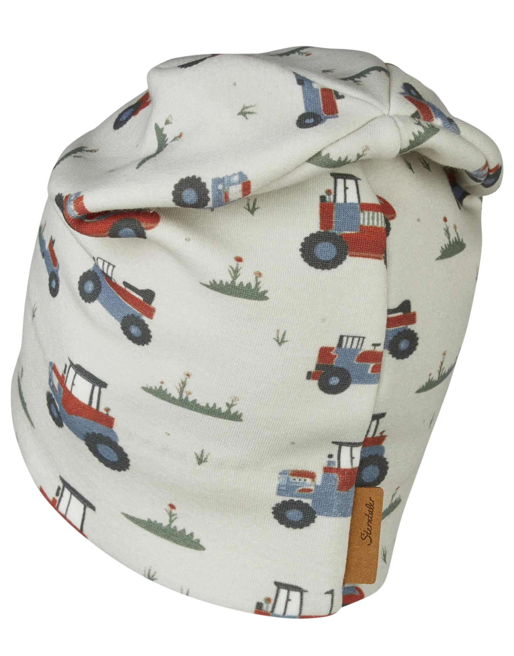 Sterntaler Jersey Slouch Beanie mit Traktoren Sterntaler Jersey Slouch Beanie mit Traktoren
