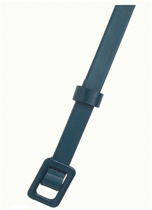 Leather-blue3 King Louie Leather Covered Belt Gürtel in Petrol - SALE