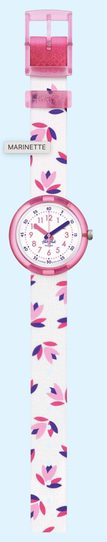 Flik Flak Kinderuhr - Marinette - Flower Power
