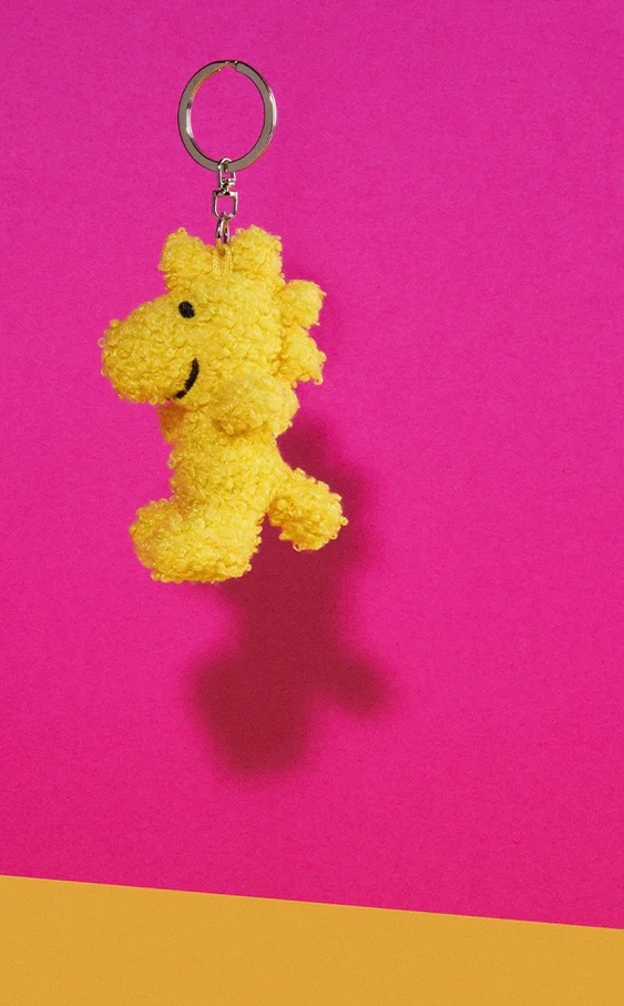 Bon Ton Toys Woodstock ECO Tiny Teddy Gelb Schlüsselanhänger - 7 cm - 3 inches Bon Ton Toys Woodstock ECO Tiny Teddy Gelb Schlüsselanhänger - 7 cm - 3 inches