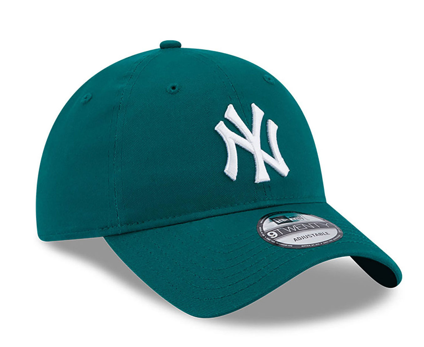 new-york-yankees-league-essential-green-9twenty-adjustable-cap-60364413-right New Era New York Yankees League Essential 9FORTY Verstellbare Cap in Grün