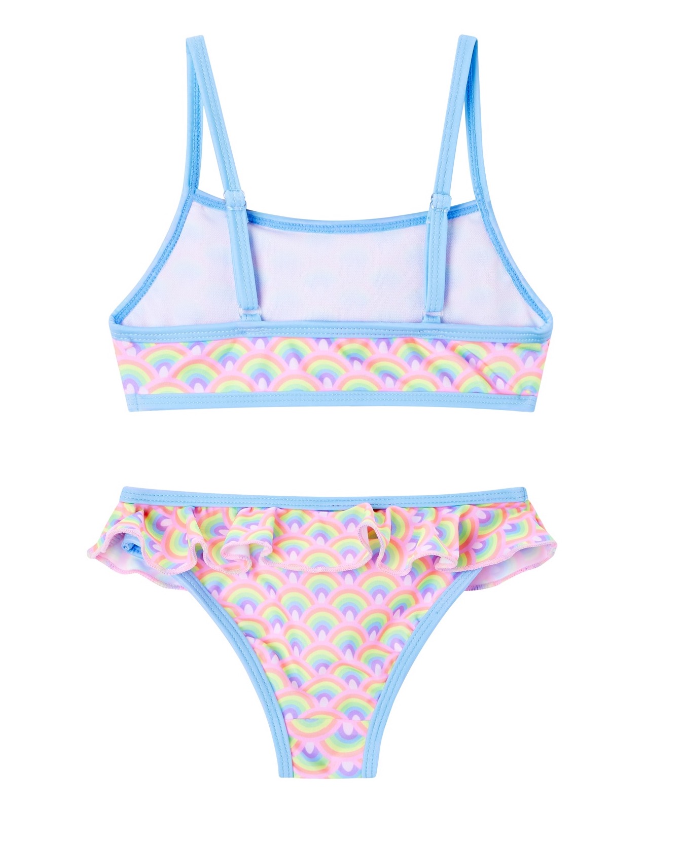 Someone Bikini Swimmy in Rosa mit Pastell Regenbogen Someone Bikini Swimmy in Rosa mit Pastell Regenbogen