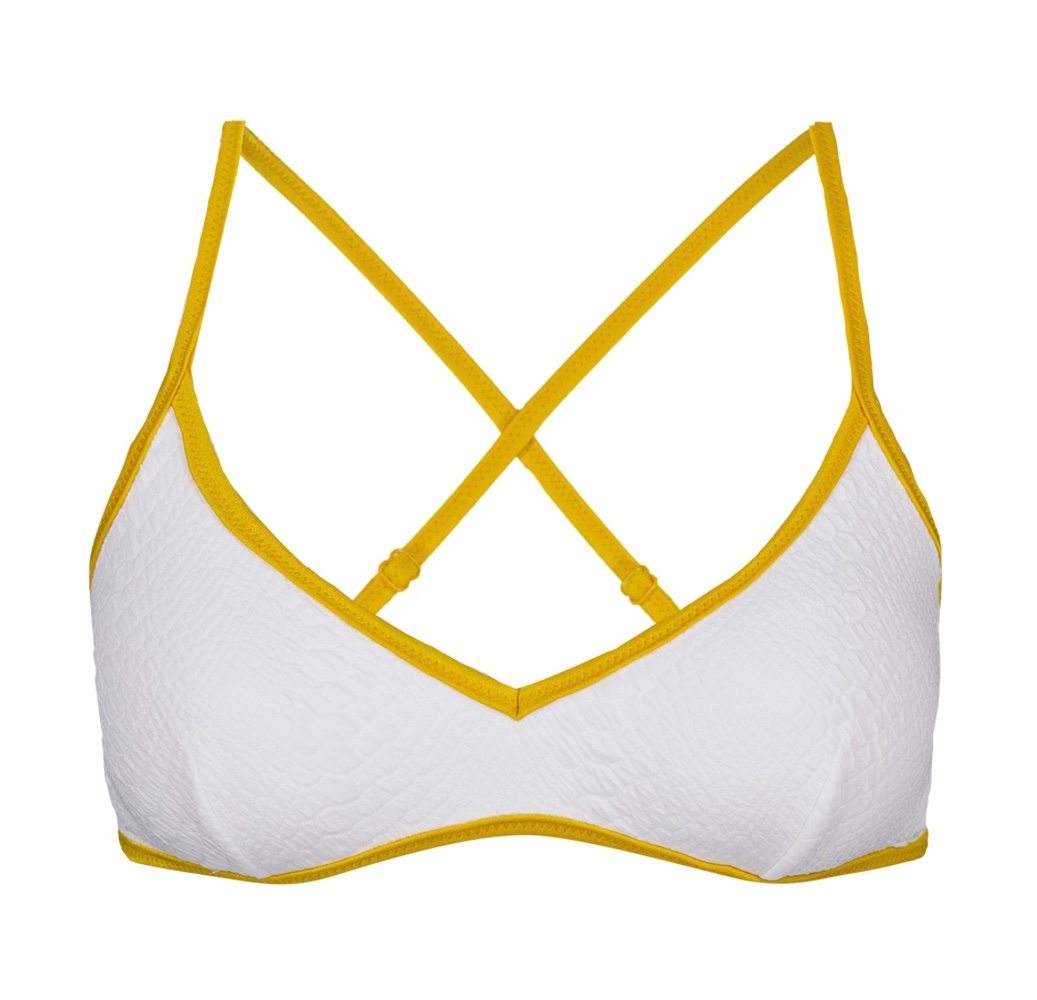 1061_octavie-cross-back_10 Barts Bikini Top - Octavie Cross Back in Weiß/Gelb - SALE