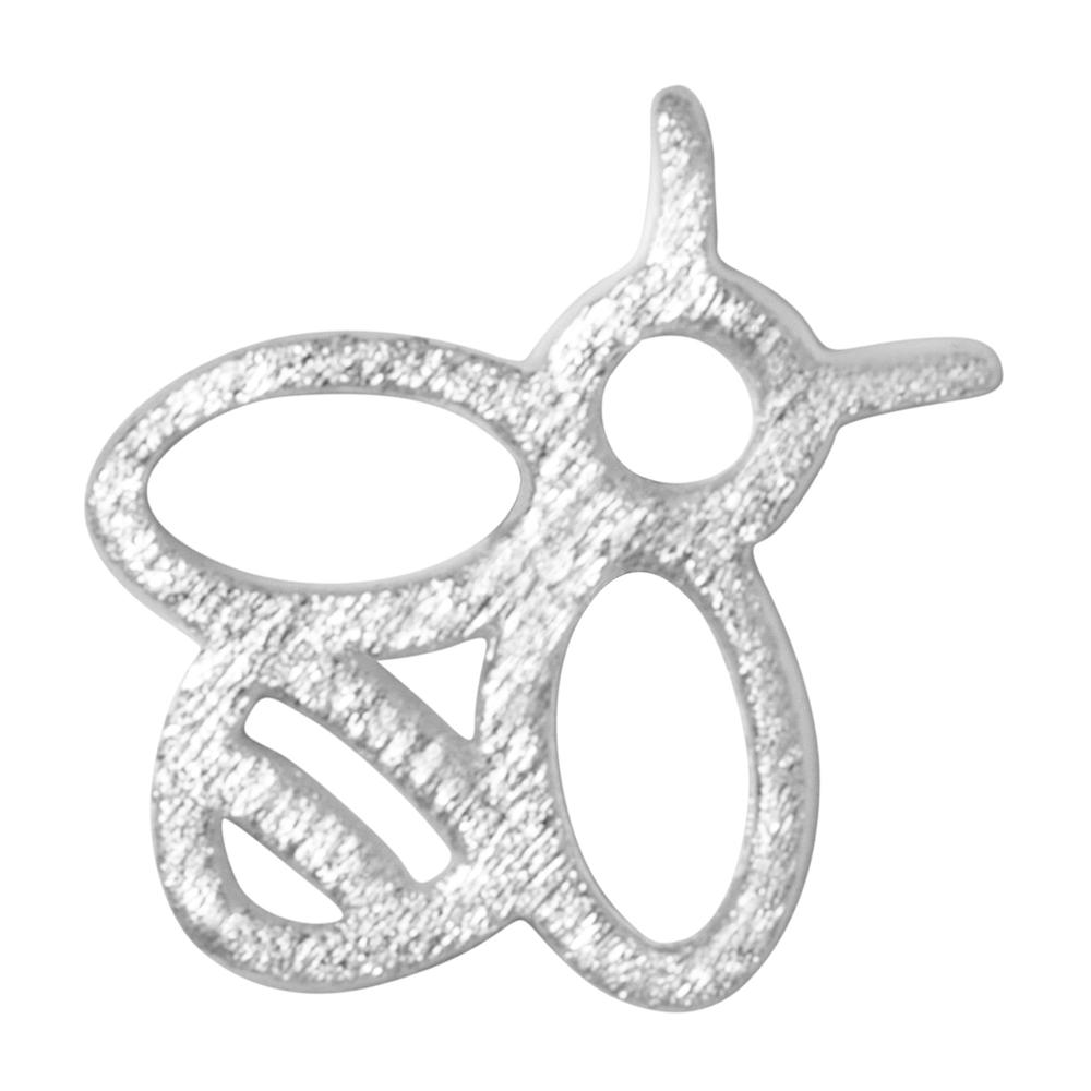 BZZZZ_1_PCS-Ear_stud_1_pcs-LULU1122-Silver_1000x LuLu BZZZ - Silber Biene - 1 Ohrring