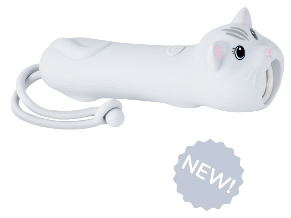 Rabbit & Friends Katze Taschenlampe in Grau - Mimi