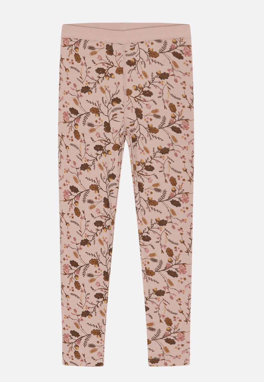 Hust & Claire Laki Wolle Bambus Skihose Legging - Winterblume - SALE