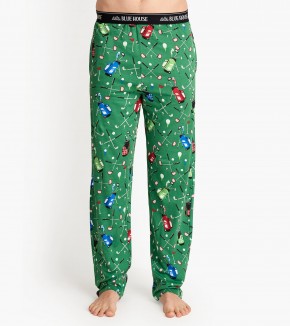 Little Blue House Golf Course Jersey Pyjama Hose - SALE