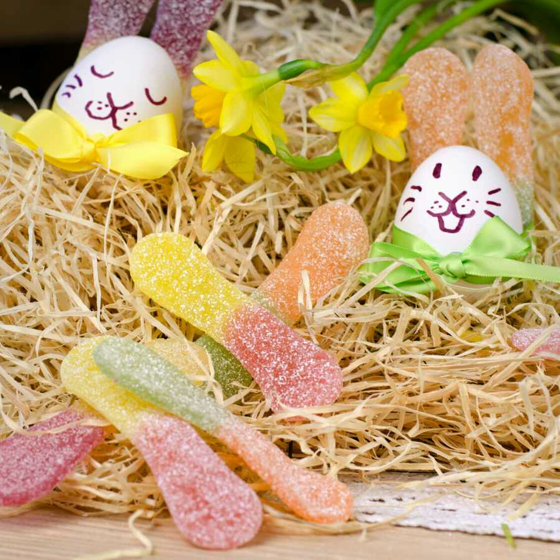 Der Zuckerbäcker Fruchtgummi Naschbeutel Saure Hasenlöffel - Ostern