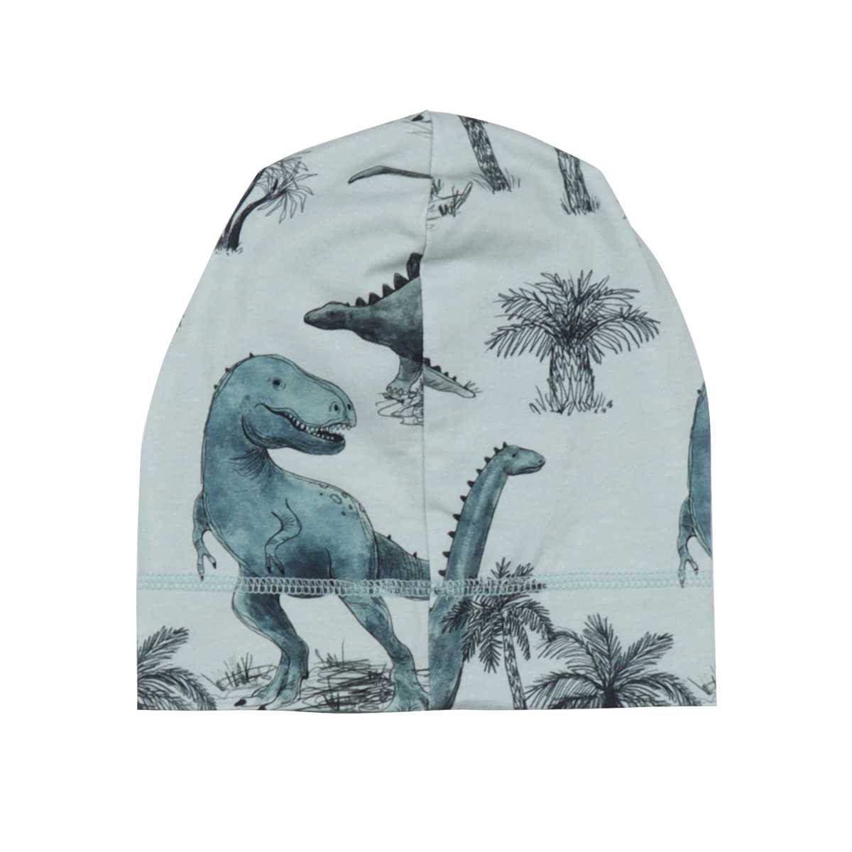Bio-Beanie-walkiddy-DL11-224-2 Walkiddy Beanie in Grün - Dinosaurland - Dinos
