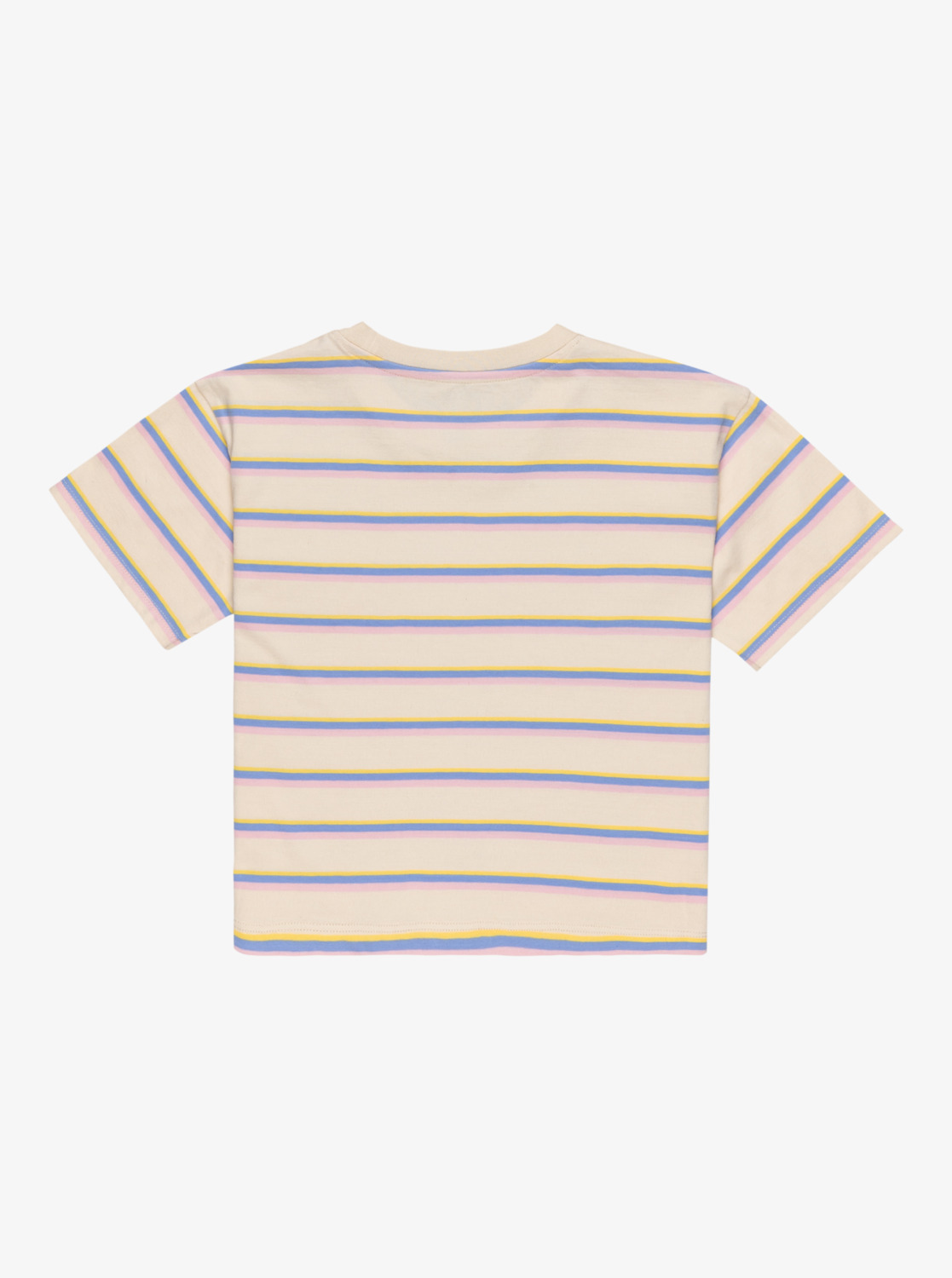 Roxy Never Saw Blue Like That Strip - T-Shirt für Mädchen in Parchement Tri Stripe Rg/creme - SALE
