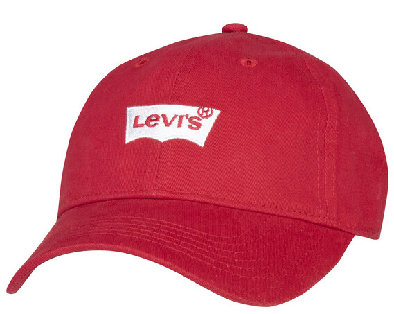 cap Levis Cap in Chili Pepper mit Batwing Logo