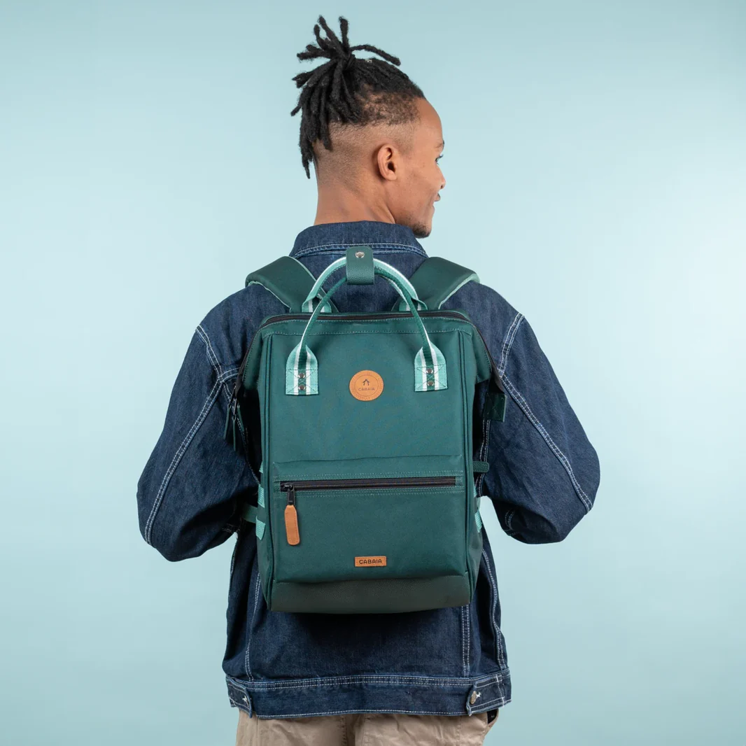 Cabaia Rucksack LIMA Medium mit Laptop-Fach - Grün