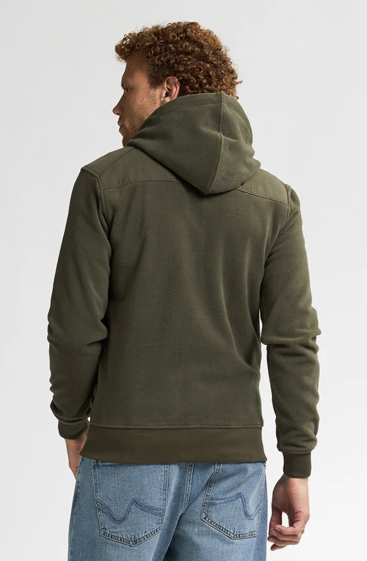 Petrol Industries Herren Sweatjacke in Grün Petrol Industries Herren Sweatjacke in Grün