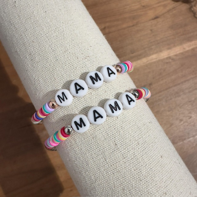 Lua Circle of Life Armband - Elastisch mit bunten Perlen - MAMA