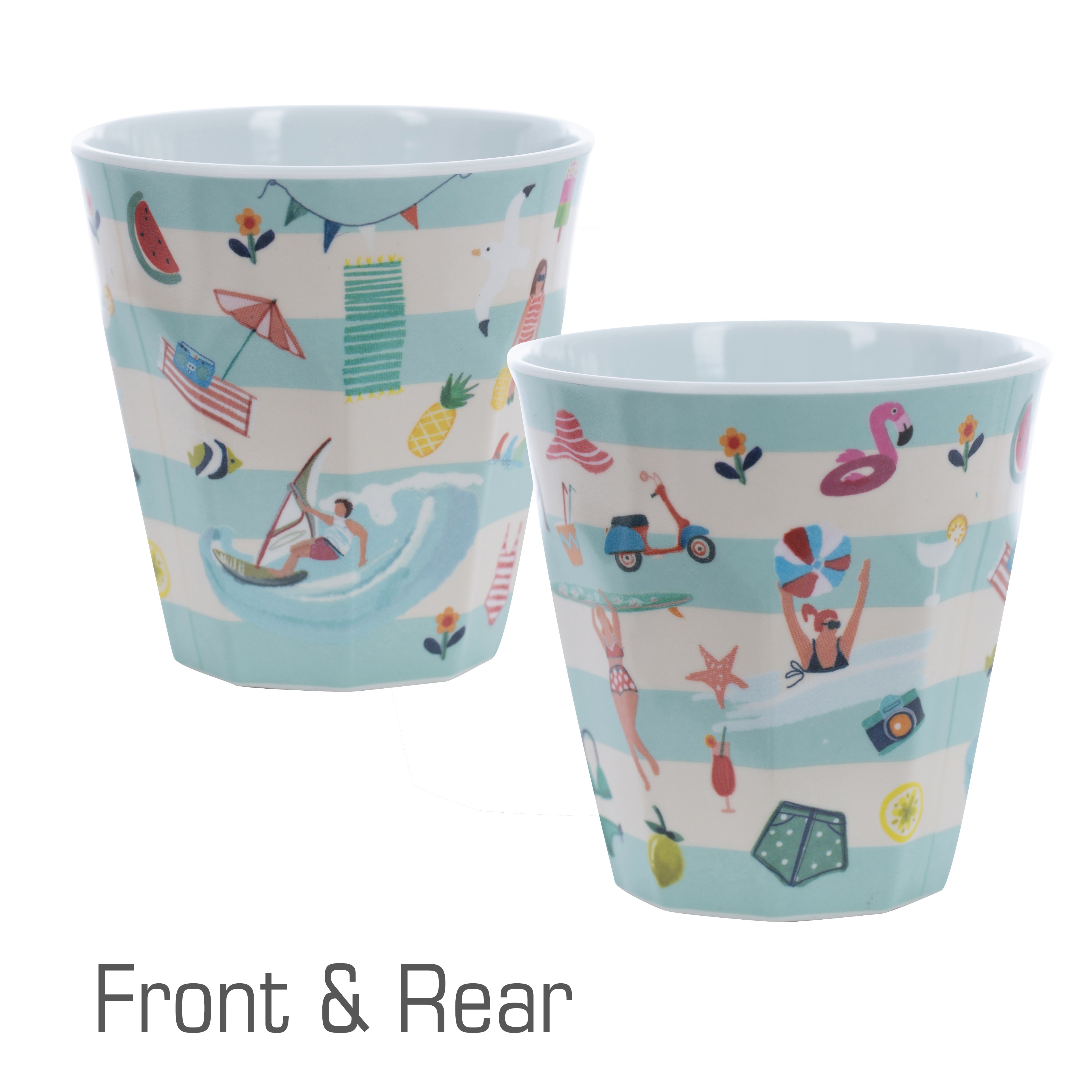 Overbeck & Friends Melamin Becher - Beach Life Overbeck & Friends Melamin Becher - Beach Life