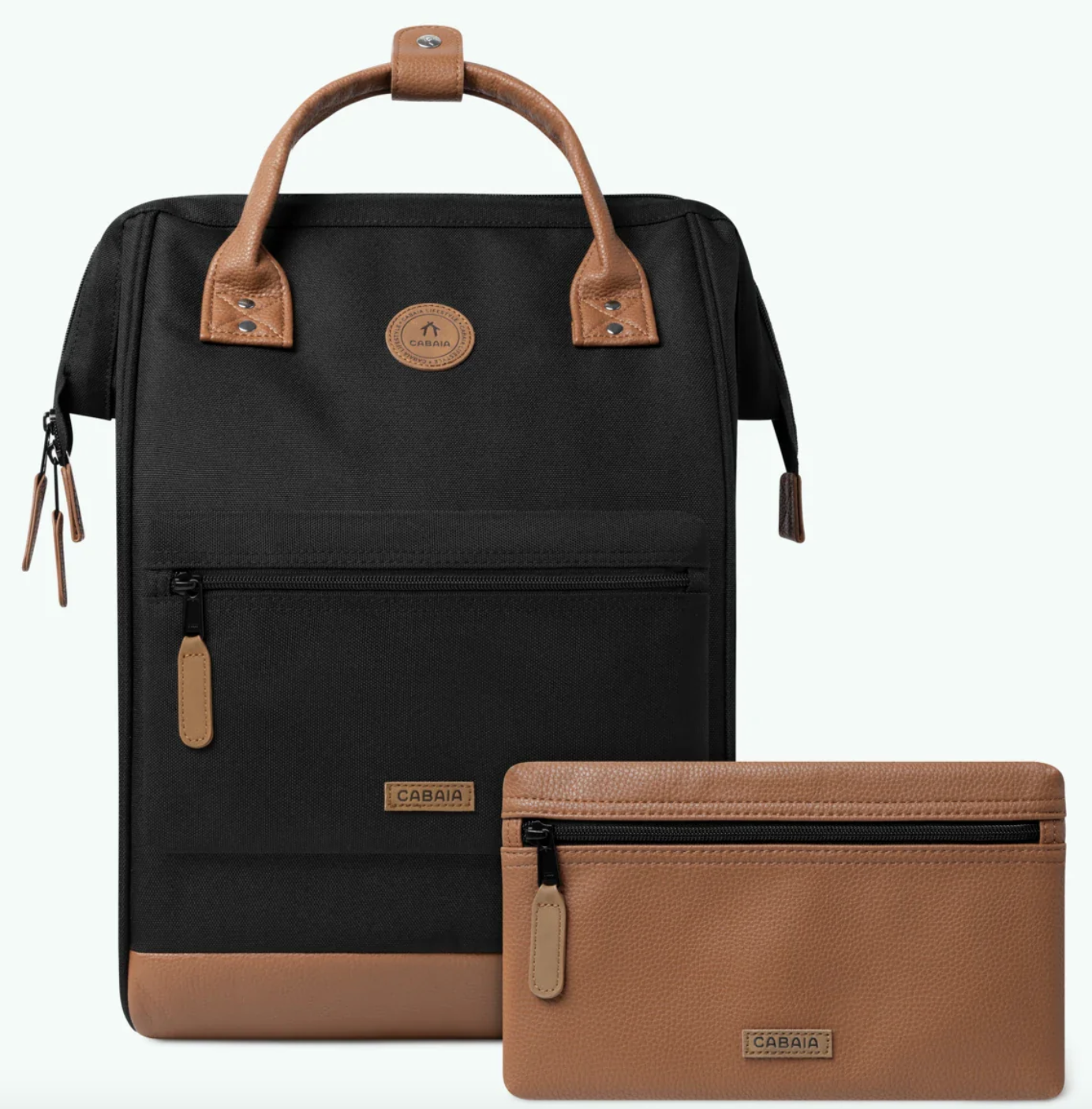 Cabaia Rucksack Cologne Large mit Laptop-Fach in Schwarz Cabaia Rucksack Cologne Large mit Laptop-Fach in Schwarz