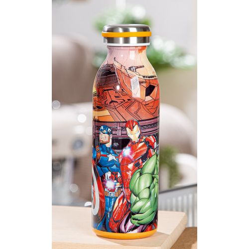 Marvel Edelstahl Thermos Flasche 500 ml - Avengers Marvel Edelstahl Thermos Flasche 500 ml - Avengers