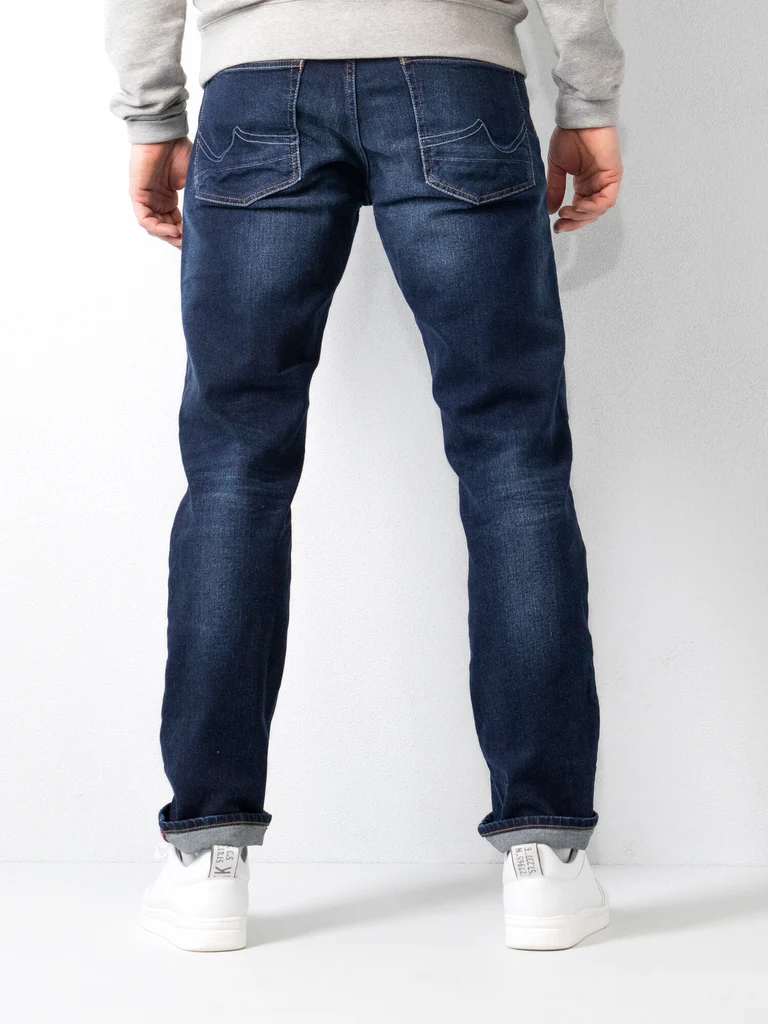 Petrol Industries Riley Regular Jeans in Medium Blue Denim Petrol Industries Riley Regular Jeans in Medium Blue Denim