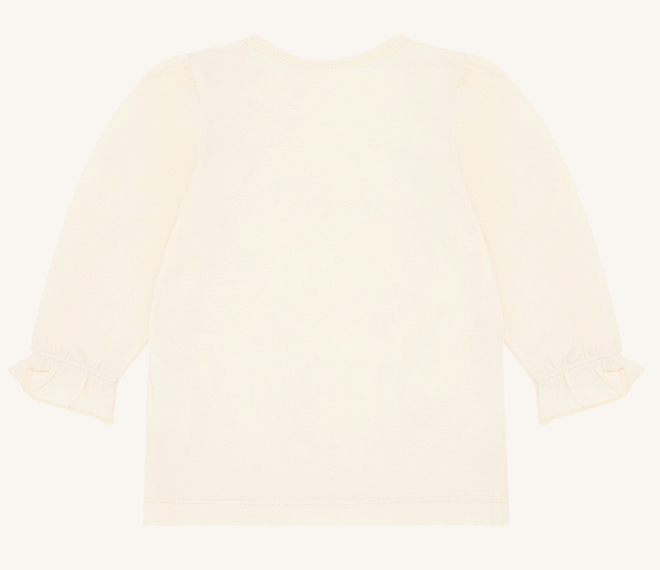 Hust & Claire Alma Langarm Shirt in Ivory Creme - Baby Fairy - Fee 