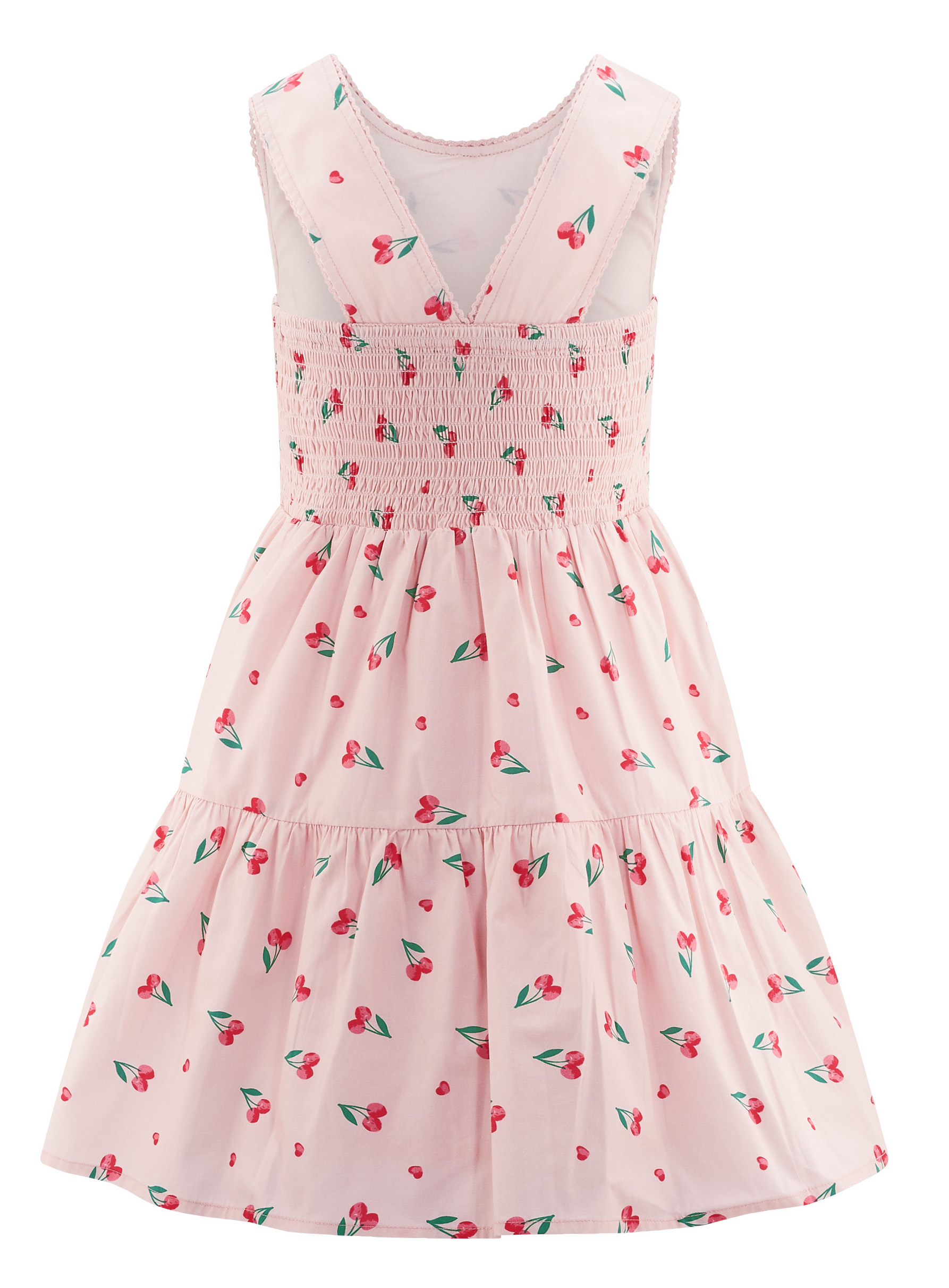 Happy Girls Sommer Kleid in Rosa mit Kirschen Allover Happy Girls Sommer Kleid in Rosa mit Kirschen Allover