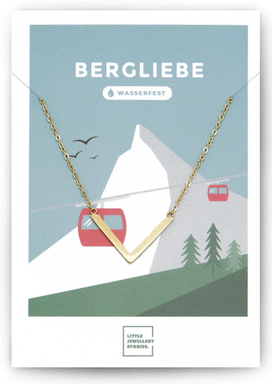 AIMI Halskette Bergliebe in Gold 