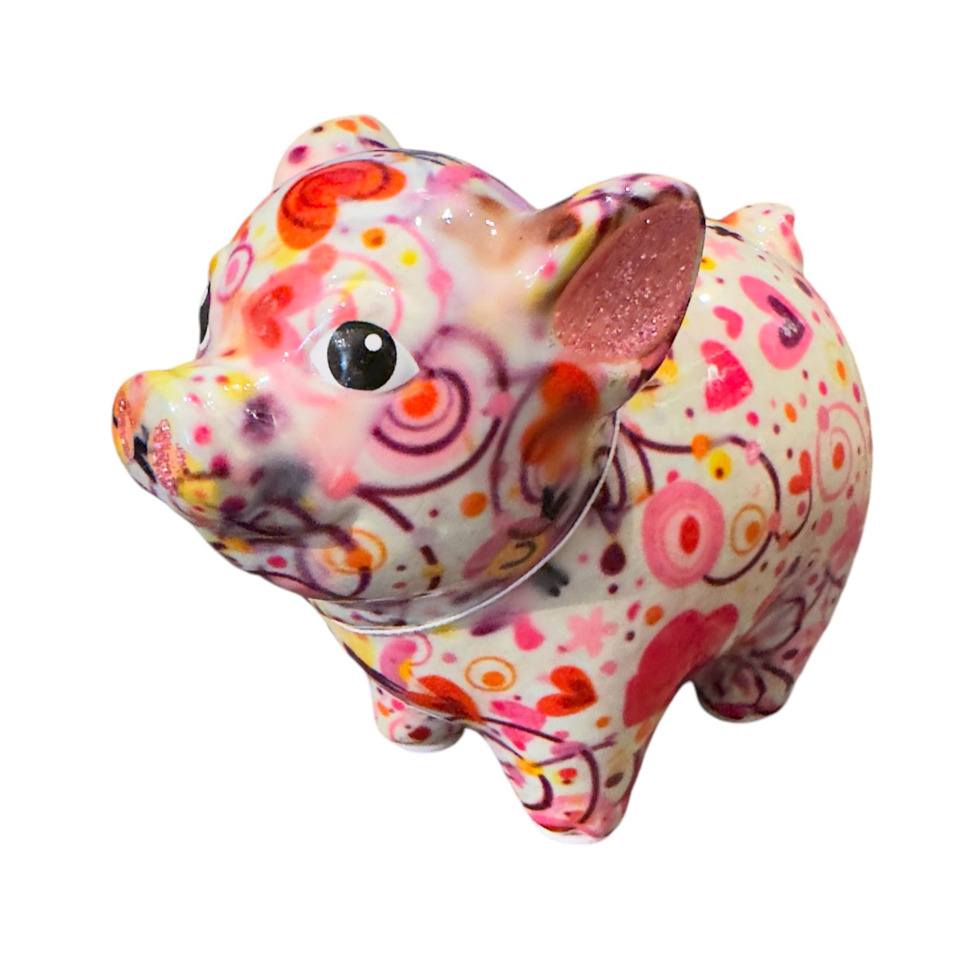 Pomme Pidou Spardose Schwein Mittelgroß - Weiß