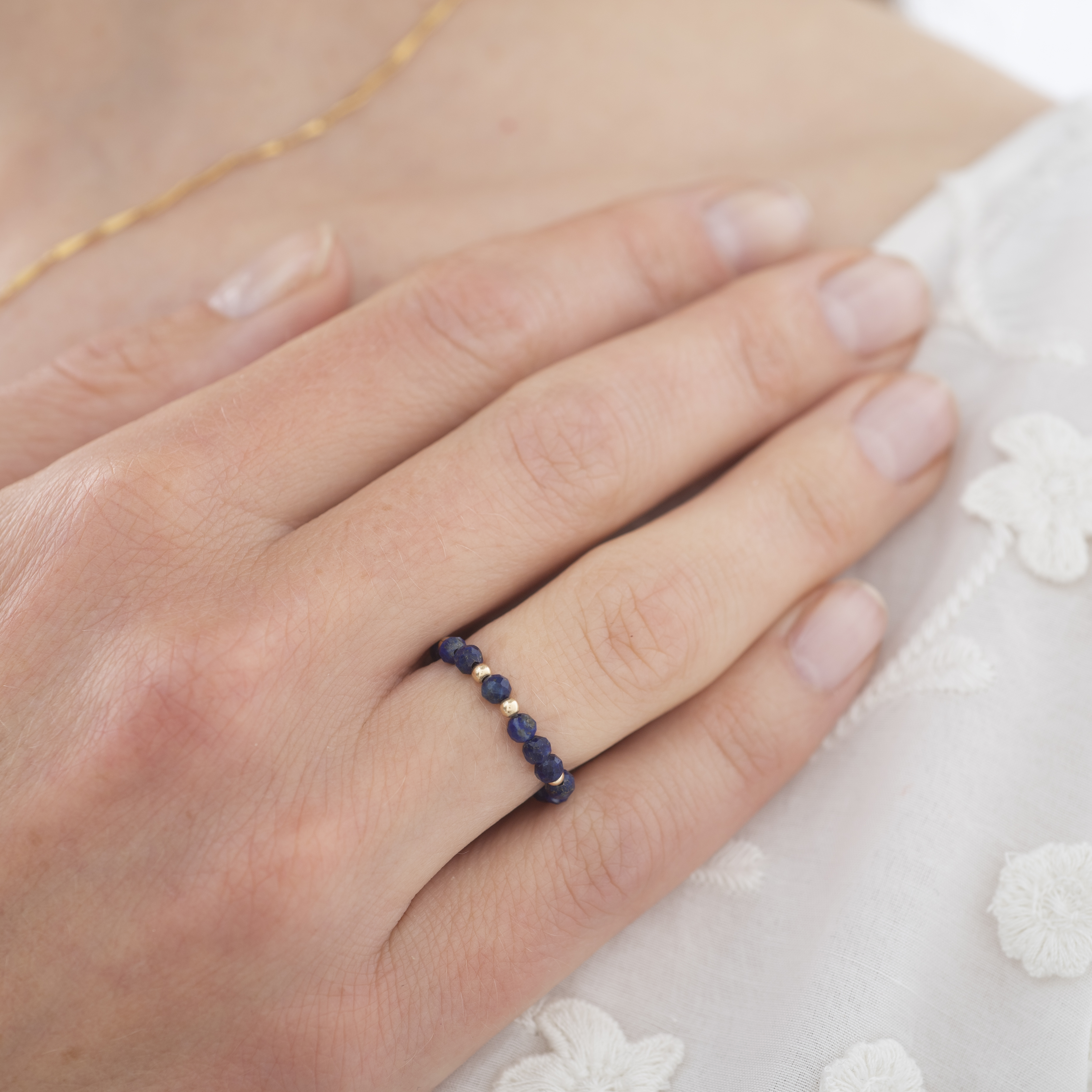 A Beautiful Story Ring Gold - Dedicated Lapislazuli - SALE