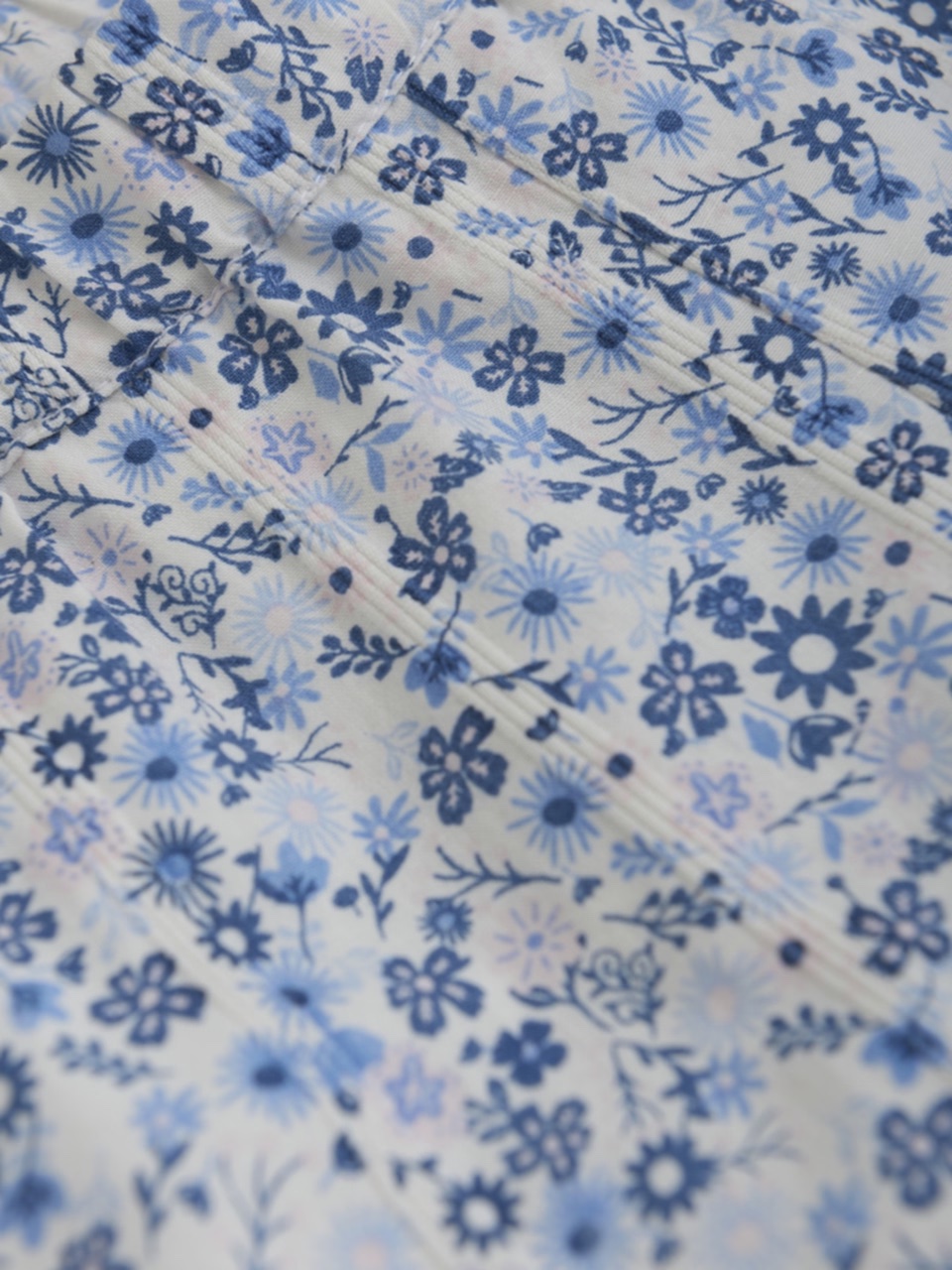 Minymo Baby Mädchen Hose Allover Blumen in Blau - SALE Minymo Baby Mädchen Hose Allover Blumen in Blau - SALE