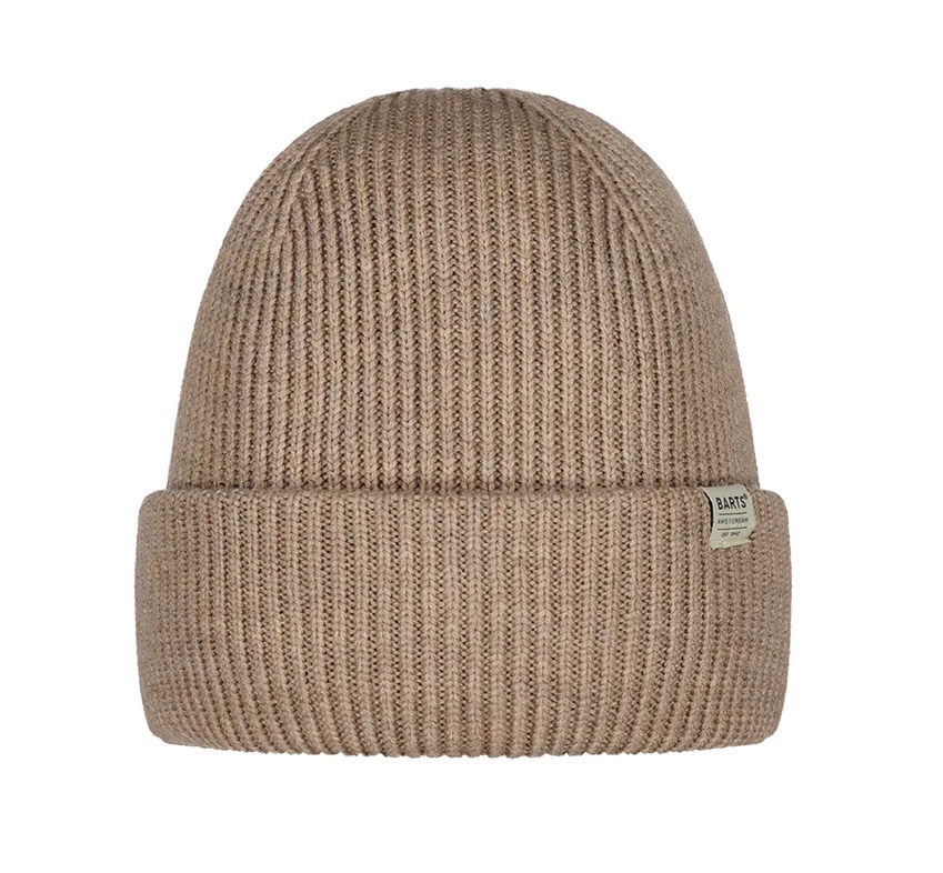 Barts Makalun Unisex Premium Merinowolle Mütze in Braun Barts Makalun Unisex Premium Merinowolle Mütze in Braun