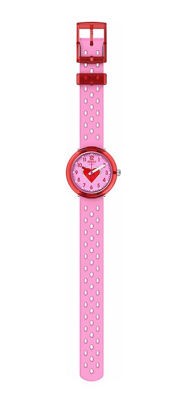 Flik Flak Kinderuhr in Pink - FIZZ in Pink mit Herz Flik Flak Kinderuhr in Pink - FIZZ in Pink mit Herz