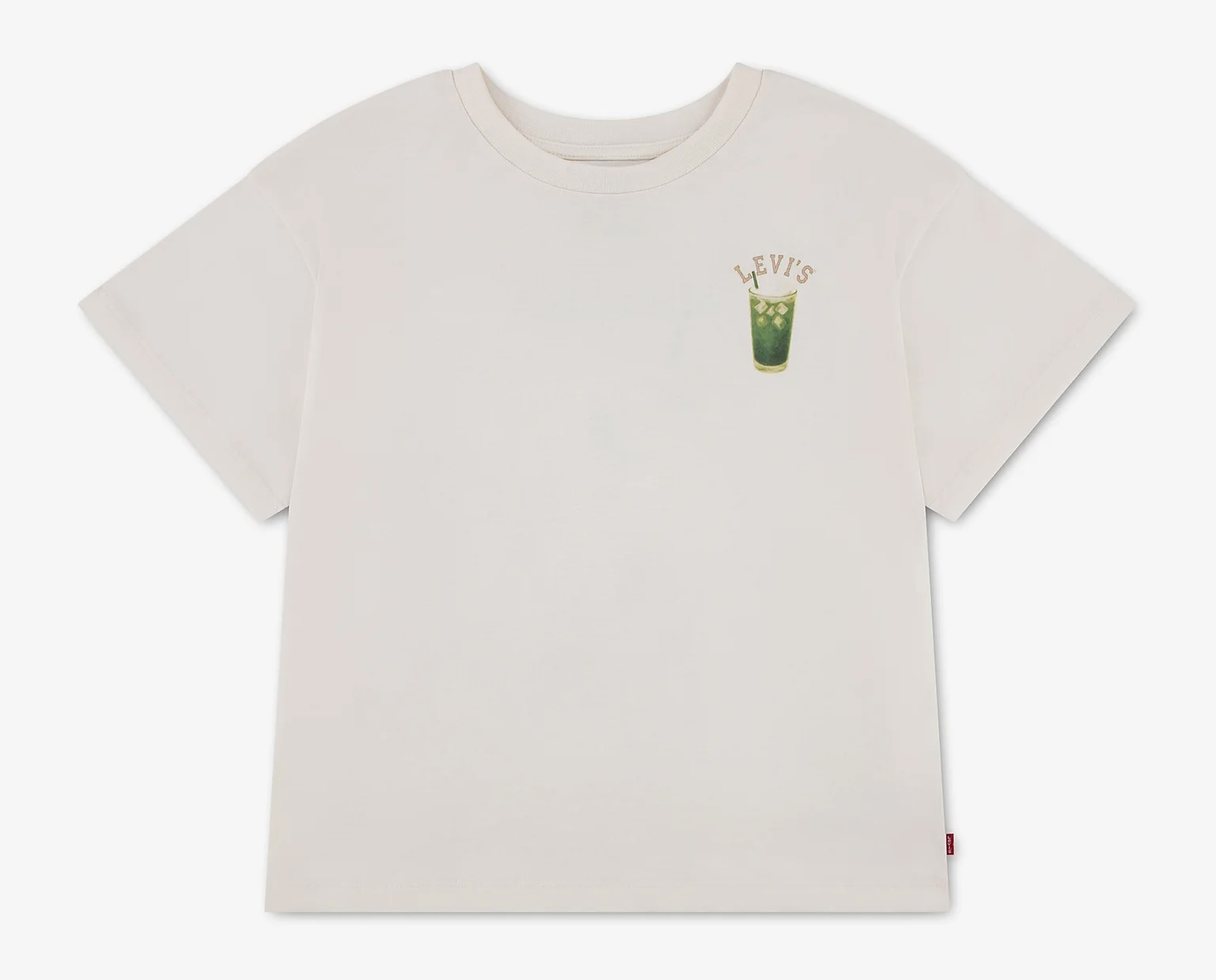 Levis Mädchen T-Shirt in Creme - My Perfect Matcha