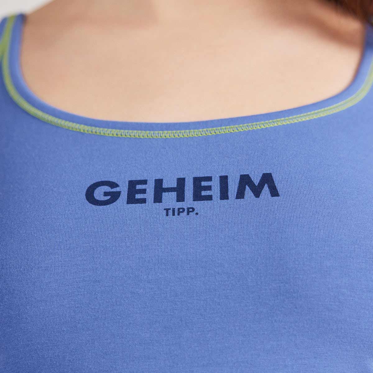 ESFE Alpine Bio-Wäsche Damen Top iin Enzian Blau - Geheimtipp