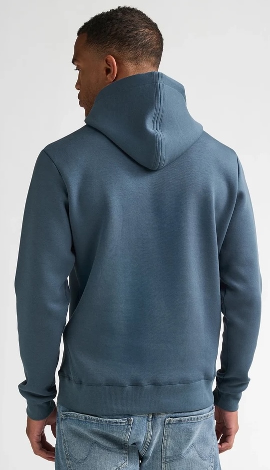 Petrol Industries Herren Kapuzenpullover Scub Ashwood in Storm Blue