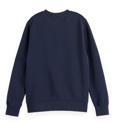 Scotch & Soda Sweatshirt in Navy Blau - Road Trip San Francisco - SALE