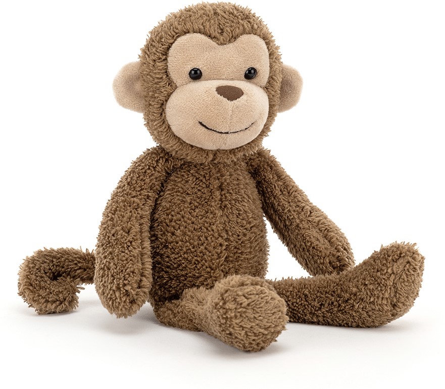 Jellycat Woogie Affe in Braun