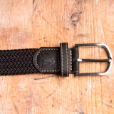 Swole Panda Stretchbandgürtel Jet Black - Schwarz