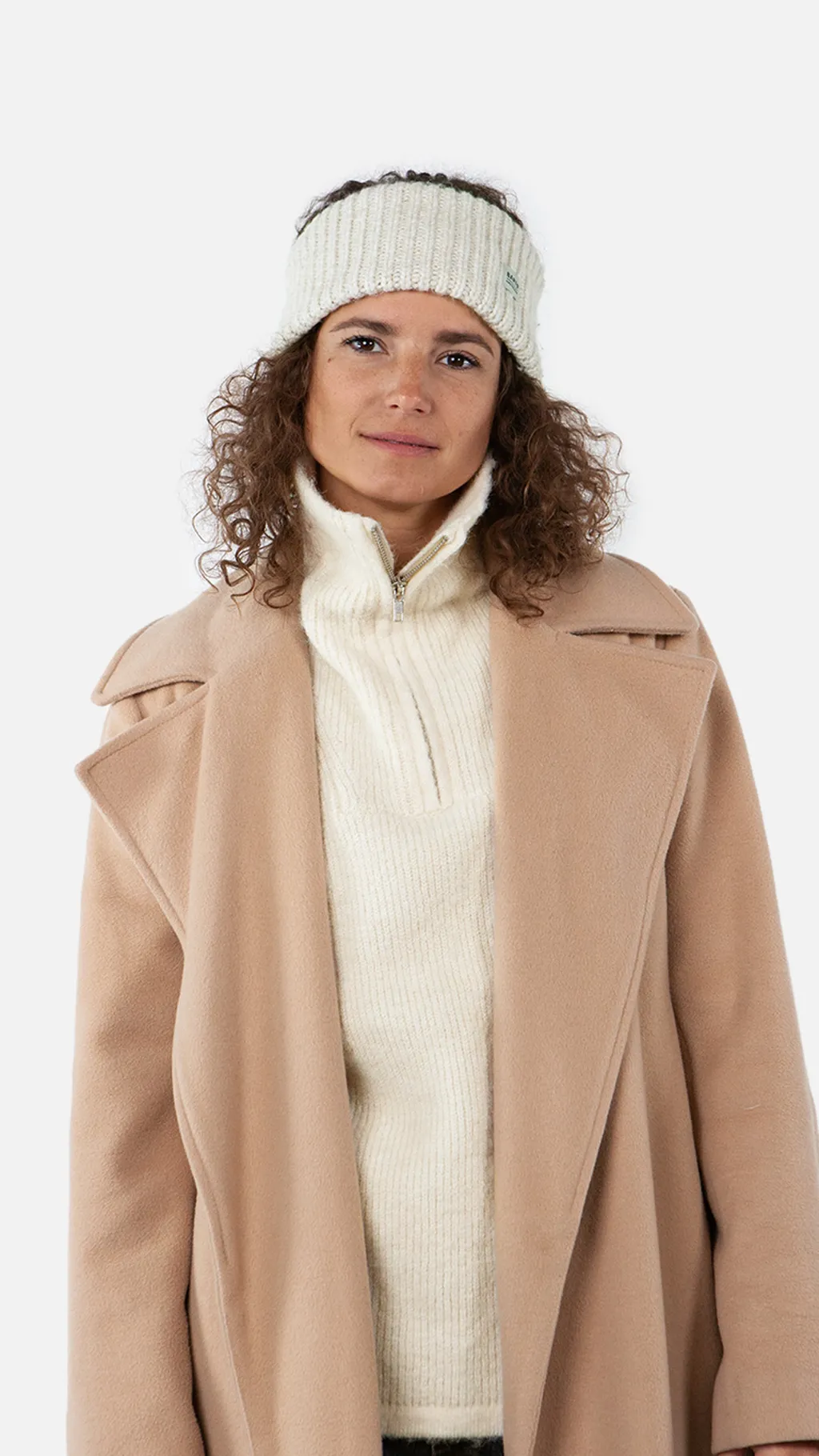 Barts Zias Barts Zias Stirnband gerippt mit gerader Passform und Fleecefutter - Cream/Creme Barts Zias Barts Zias Stirnband gerippt mit gerader Passform und Fleecefutter - Cream/Creme