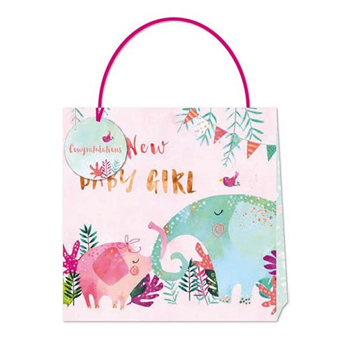 chic mic Geschenktüte L - Baby Girl