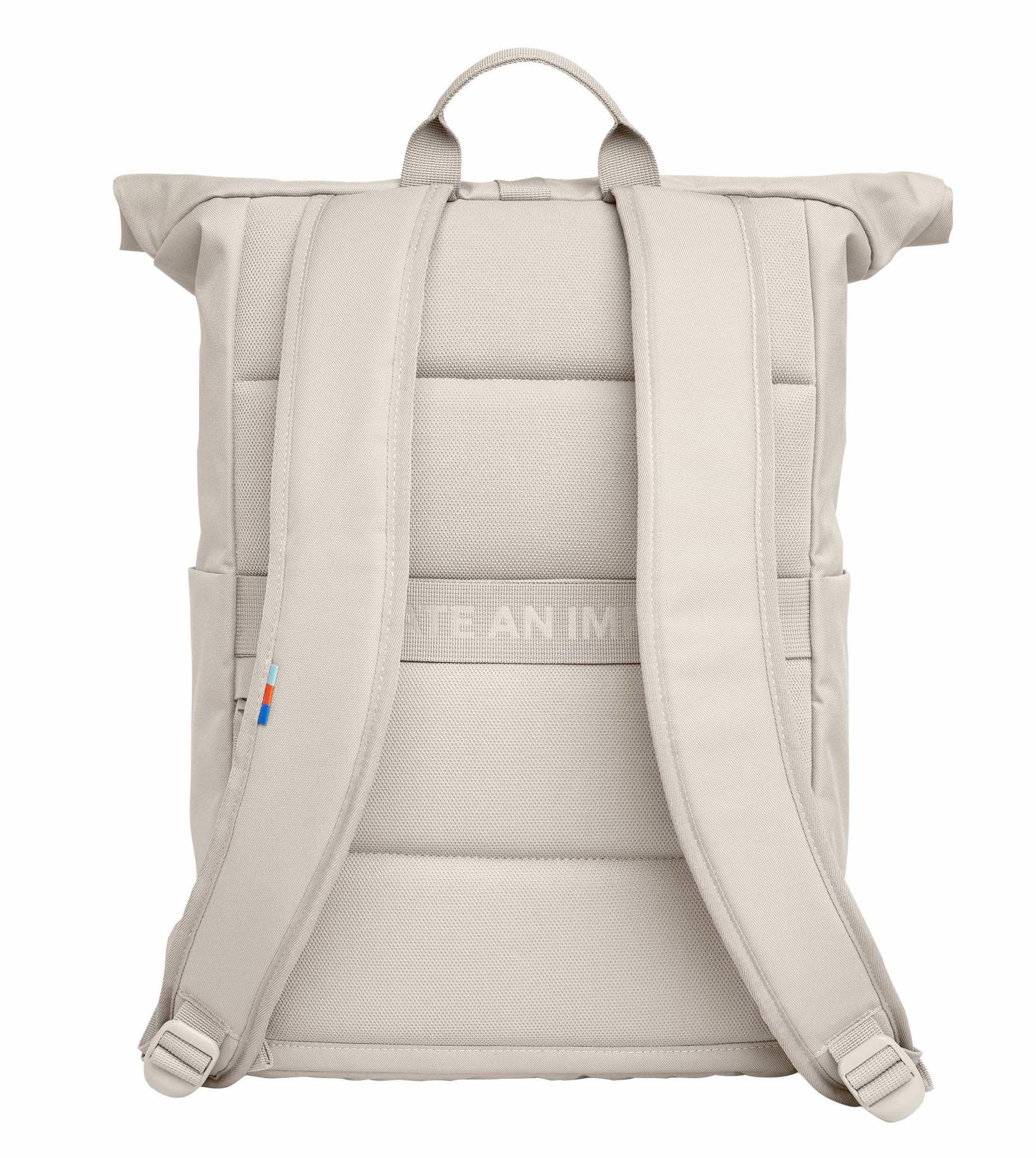 GOT BAG ROLLTOP EASY SOFT SHELL CREAM - Rolltop Rucksack in Creme