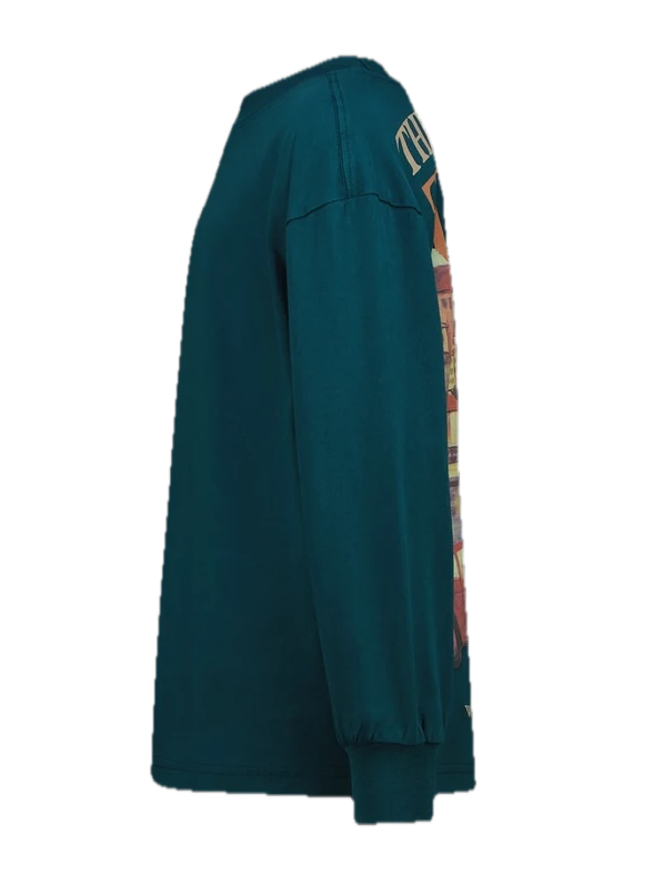 Vingino Hendo Jungs Oversized langarm Oberteil in Deep Teal Grün - The Grand Tour Vingino Hendo Jungs Oversized langarm Oberteil in Deep Teal Grün - The Grand Tour