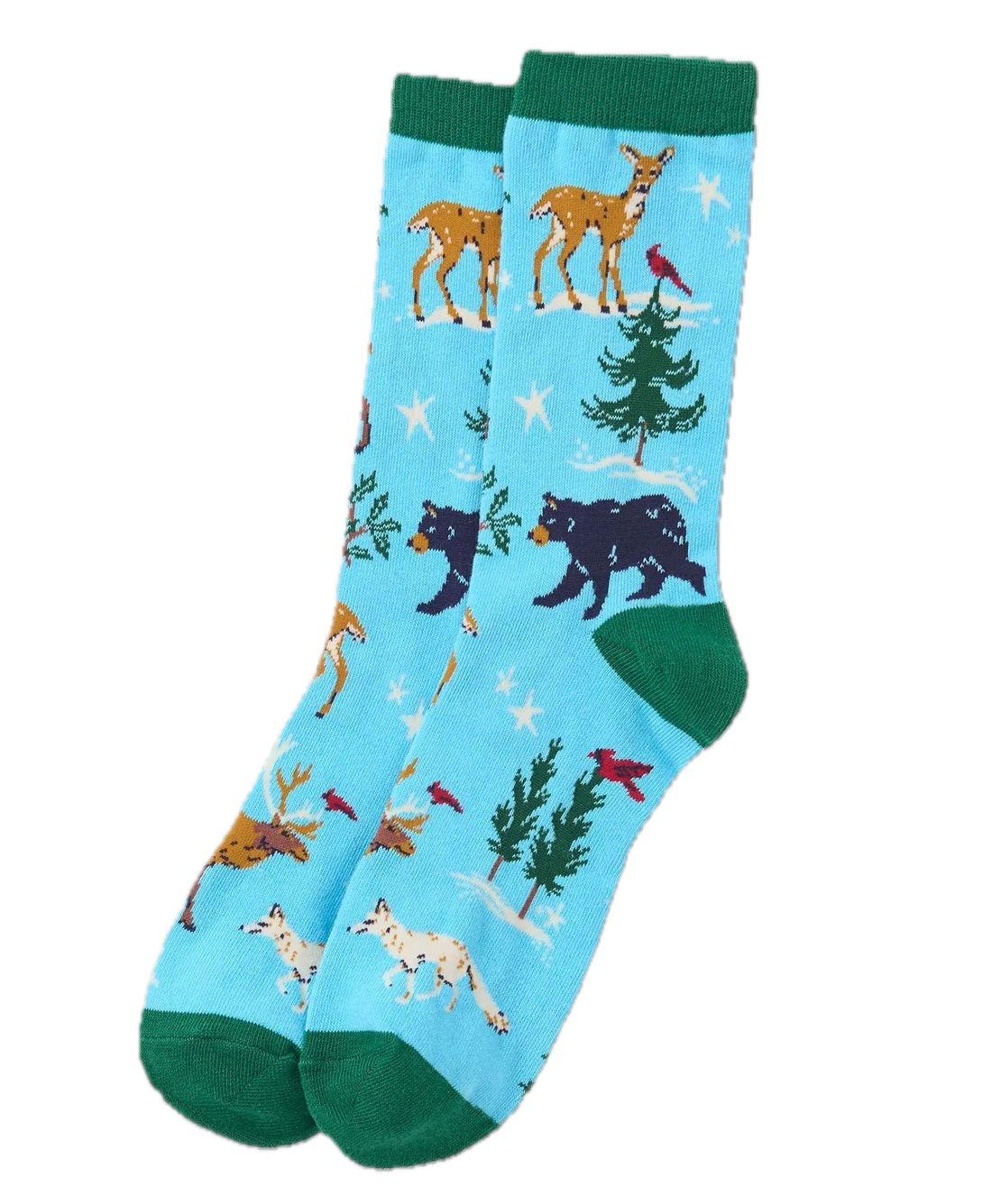 Little Blue House Women's Winter Wonderland Crew Socks – Weihnachtssocken für Damen Little Blue House Women's Winter Wonderland Crew Socks – Weihnachtssocken für Damen