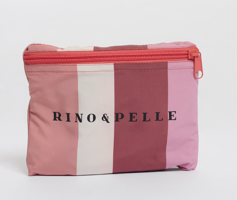 Rino & Pelle Faltbare Shopper Tasche Fold-Away - Streifen