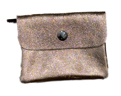 BFF Soft Leder Geldbeutel Glitzer Glam Roségold - Klein BFF Soft Leder Geldbeutel Glitzer Glam Roségold - Klein