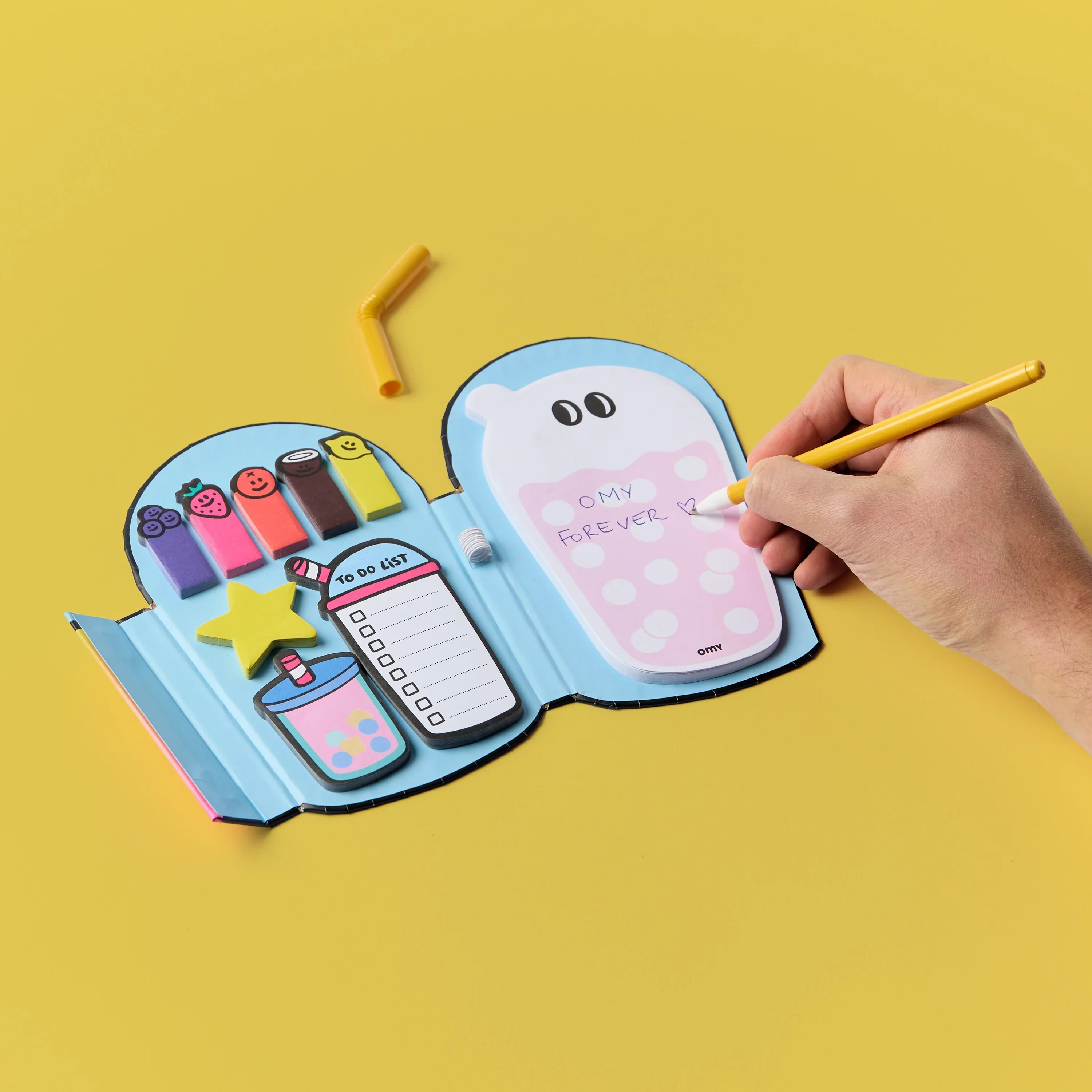 OMY Bubble Sticky Notes Set mit Stift 