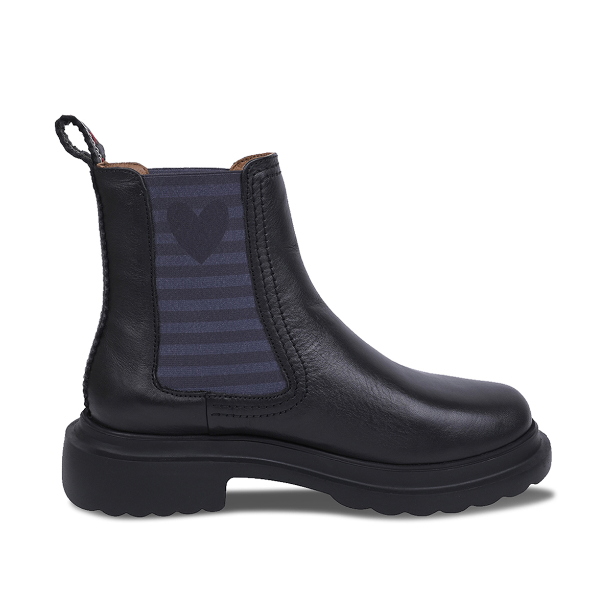 Crickit Stiefel PANDORA in Schwarz mit Streifen und Herz - SALE Crickit Stiefel PANDORA in Schwarz mit Streifen und Herz - SALE