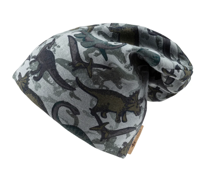 Sterntaler Beanie aus Sweat mit Dinosaurier Sterntaler Beanie aus Sweat mit Dinosaurier